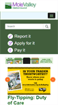 Mobile Screenshot of mole-valley.gov.uk